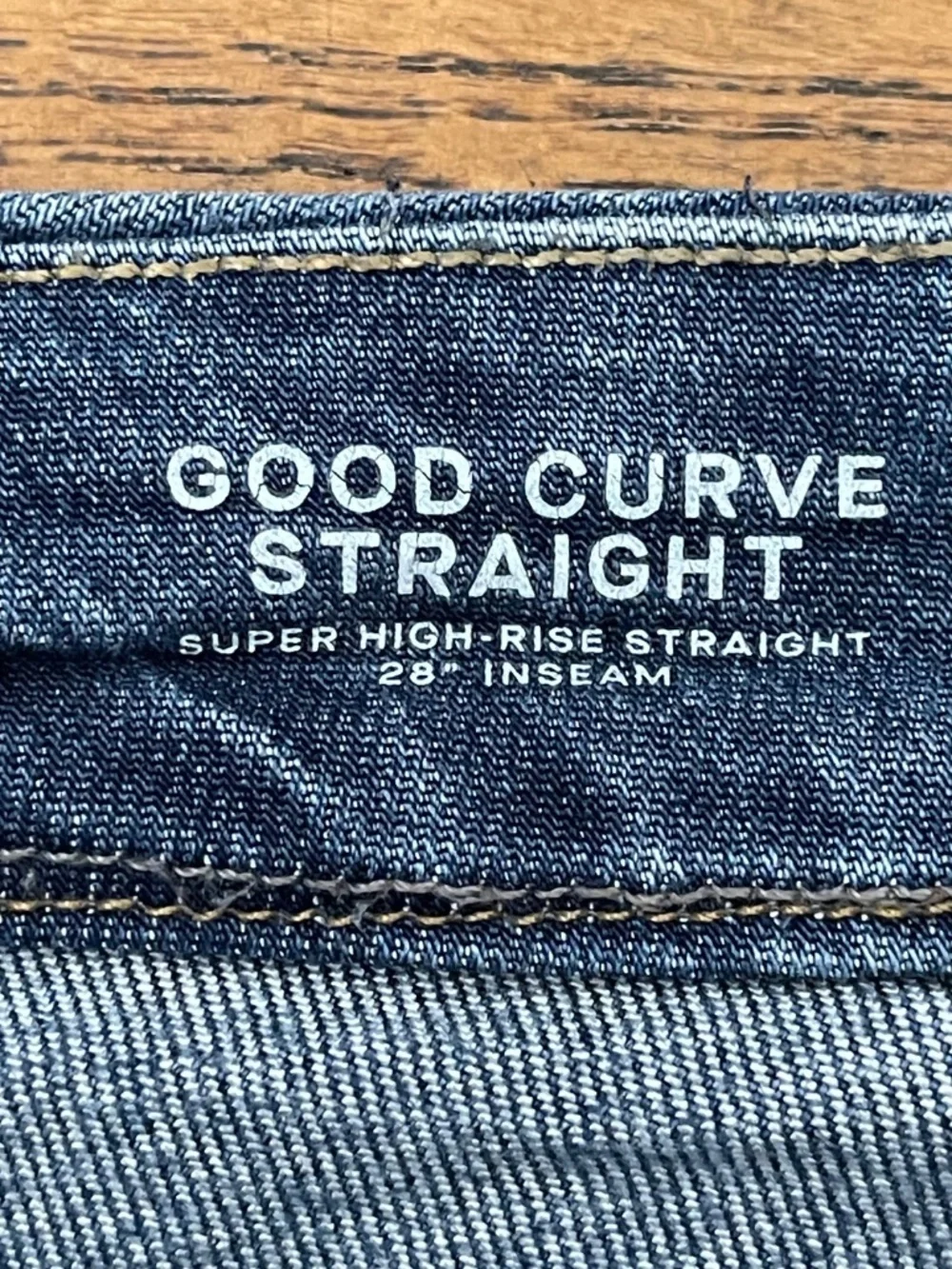 Good American Good Curve Straight Jeans Indigo - Picture 5 of 10